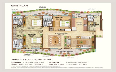 NBCC Aspire Silicon City Floor Plan