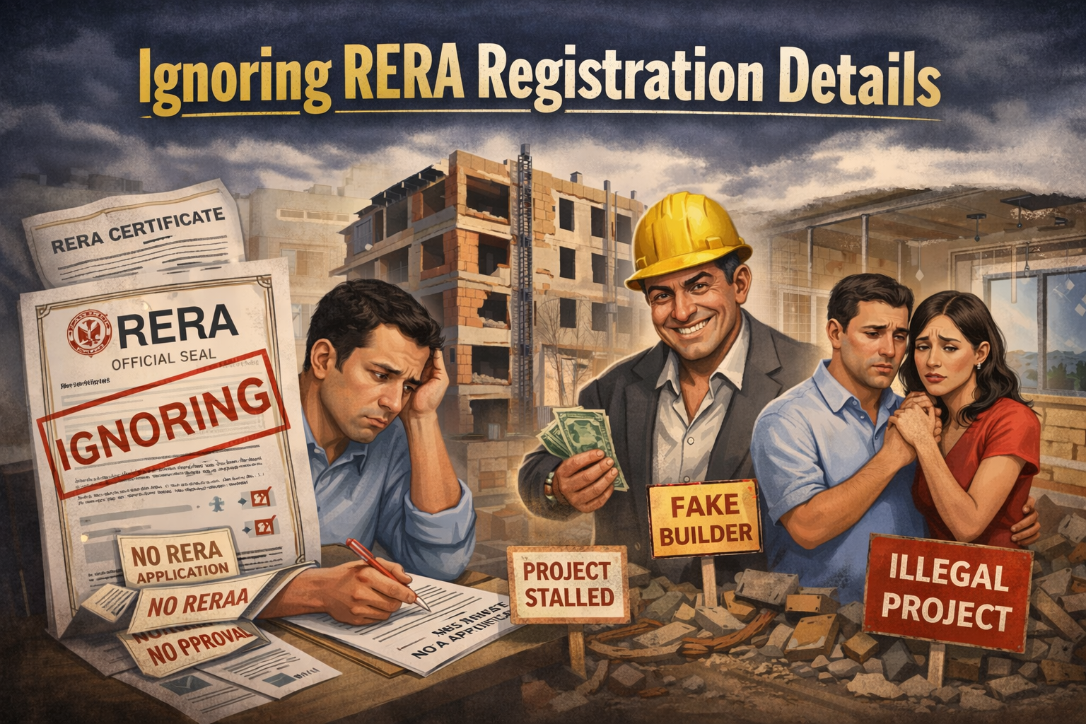 Ignoring RERA Registration Details