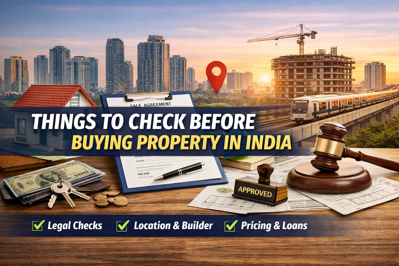 Things to Check Before Buying Property in India – Complete Guide