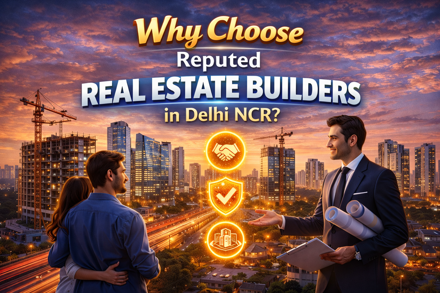 Why Choose Reputed Real Estate Builders in Delhi NCR? 
