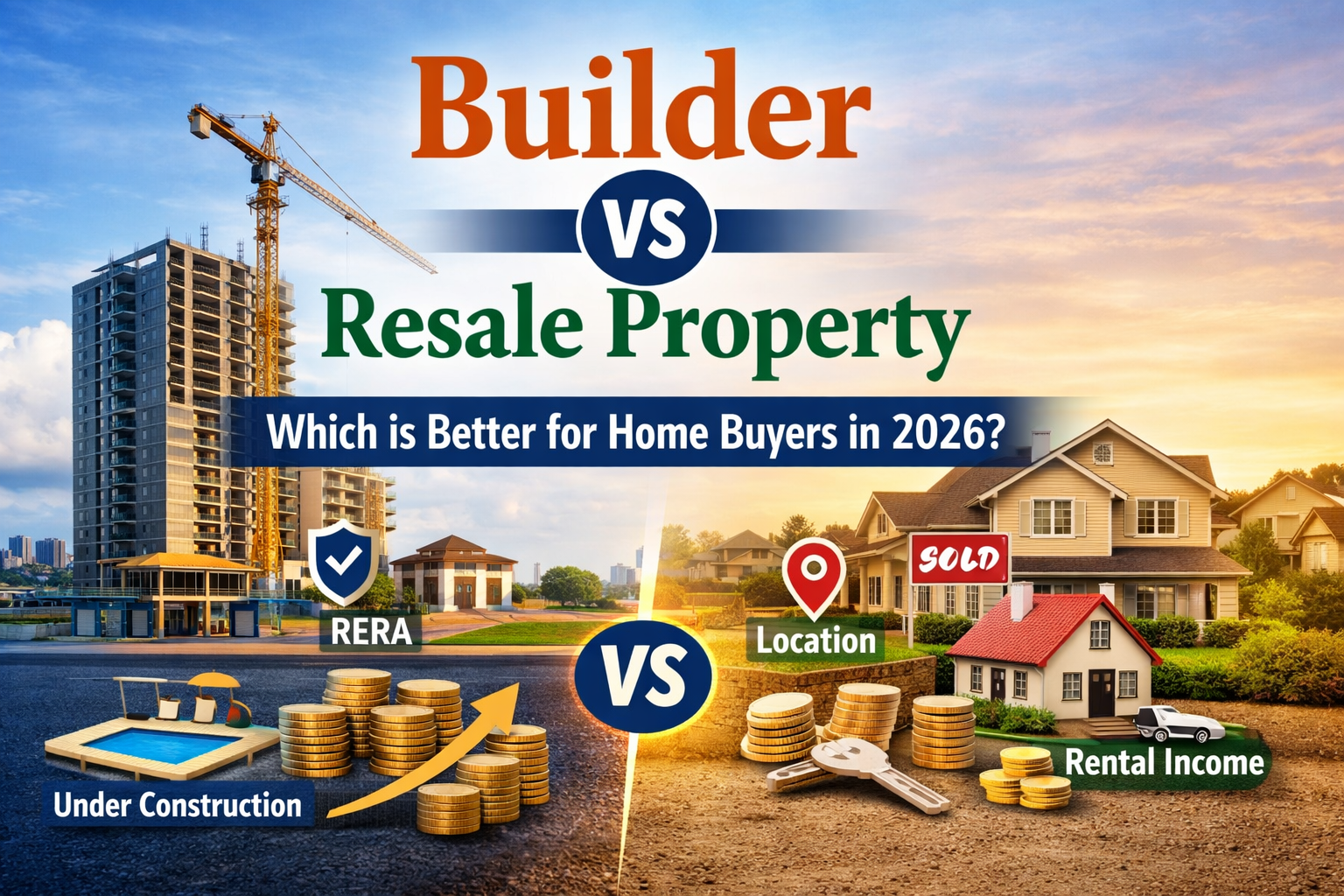 builder vs resale property