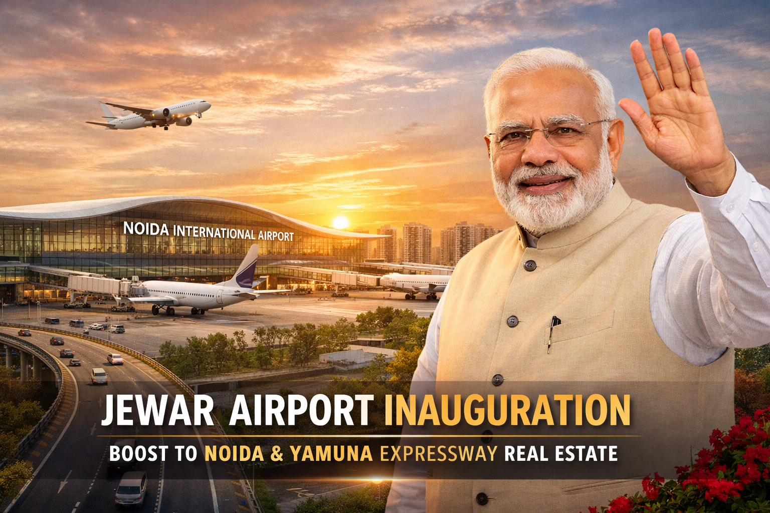 PM Narendra Modi to Inaugurate Jewar Airport on 28 March