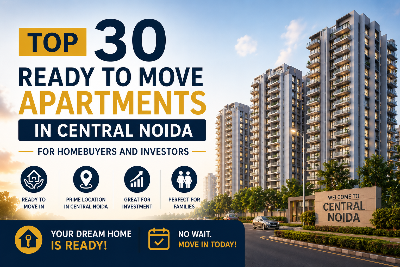 Apartments in Central Noida